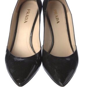 Prada patent leather pump